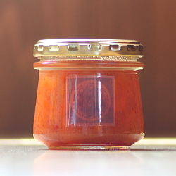 富有柿と柚子のミックスジャムジャム